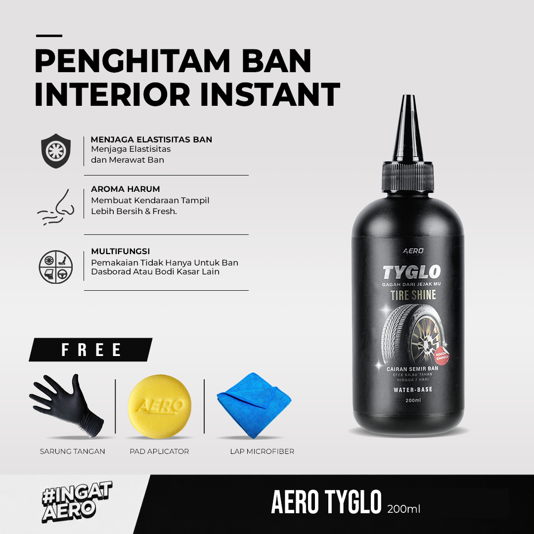 Aero Tyglo - semir ban waterbased mobil dan motor